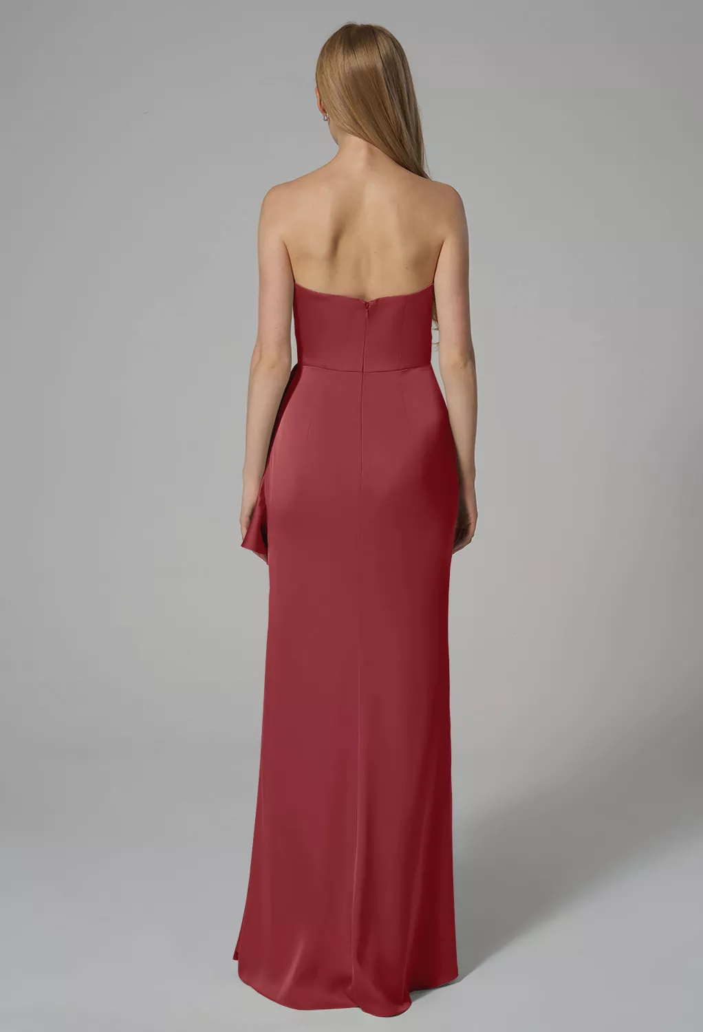 AW Felix Burgundy  Long Bridesmaid Dresses